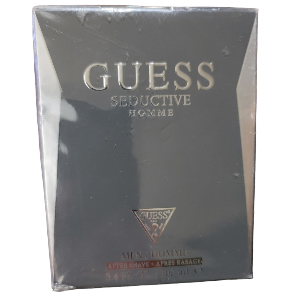 Guess Seductive homme For Men Aftershave 3.4 fl oz 100 ml New In Box